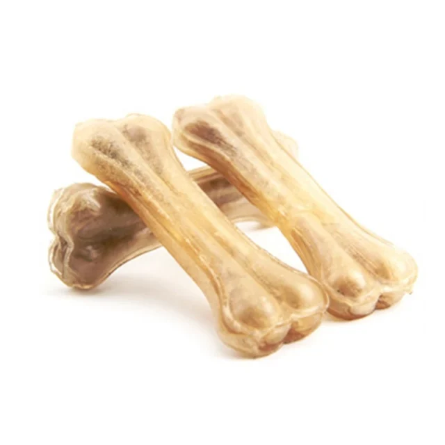 New Dog Bones Chews Toys Supplies Leather Cowhide Bone Molar Teeth Clean Stick Food Treats Dogs Bones for Puppy Accessories - Image 3