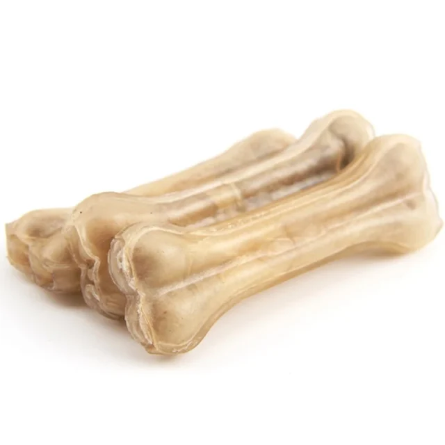 New Dog Bones Chews Toys Supplies Leather Cowhide Bone Molar Teeth Clean Stick Food Treats Dogs Bones for Puppy Accessories - Image 4