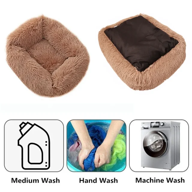 Rectangle Plush Dog Bed Winter Warm Mat Small Medium Big Pet Cat Dog Bed Kennel Puppy Sofacama Cat Cushion Pets Sofa Accessories - Image 4