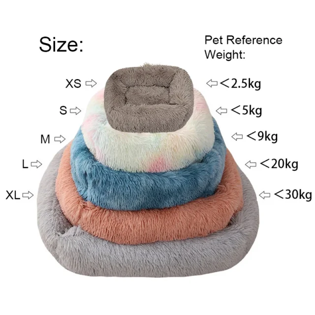 Rectangle Plush Dog Bed Winter Warm Mat Small Medium Big Pet Cat Dog Bed Kennel Puppy Sofacama Cat Cushion Pets Sofa Accessories - Image 10