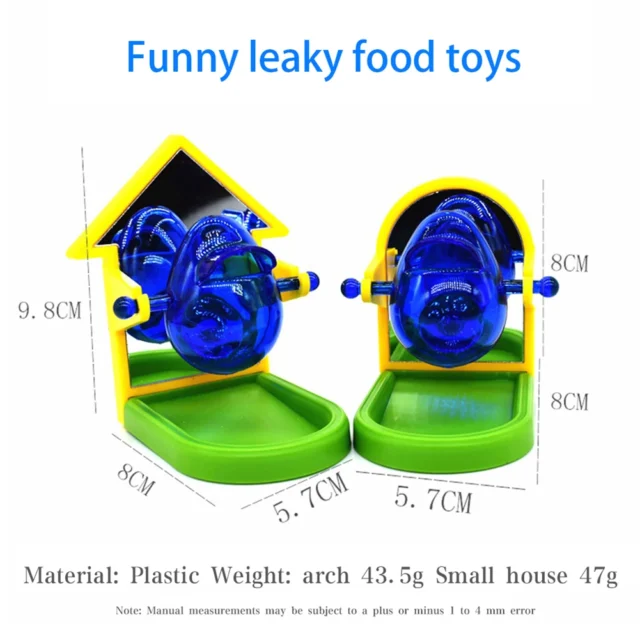 SWEETHOME ABS Pet Bird Toys Foraging Development Intelligence Fun Training Leaking Food Props Bird Toys - Image 3