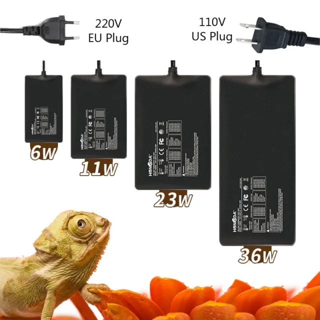 Terrarium Reptiles lizard Heat Mat Climbing Pet Heating Warm Pads Intelligent Adjustable Temperature Controller Mats 110v/220v - Image 2