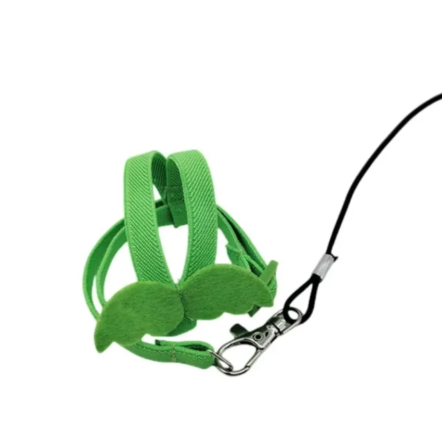 Ultra-light Parrot Bird Flying Traction Rope Straps Band Adjustable Parrot Harness Outgoing Leash With Comfortable Handle - Image 6