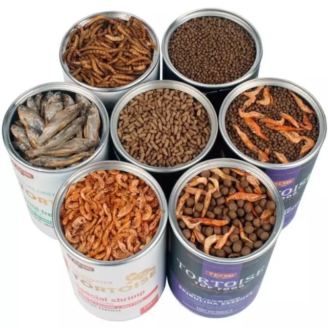 Yee Reptile Turtle Tortoise Hamster Food Feed Dried Fish Shrimp Mealworm Bread Worm Aquarium Fish Food